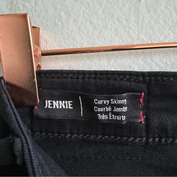 True Religion Jennie Curvy Skinny Jeans Black Diamond Size 29 - Picture 4 of 16
